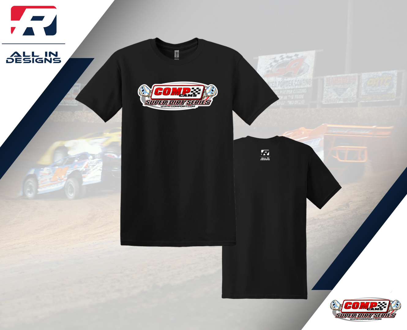 Comp Cams Super Dirt Series - Color Logo T-shirt